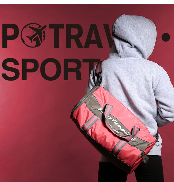 Wielofunkcyjna torba do jogi i fitnessu – duża, składana, damska torba sportowa z kieszenią na buty i jako torba weekendowa - Wianko - 7