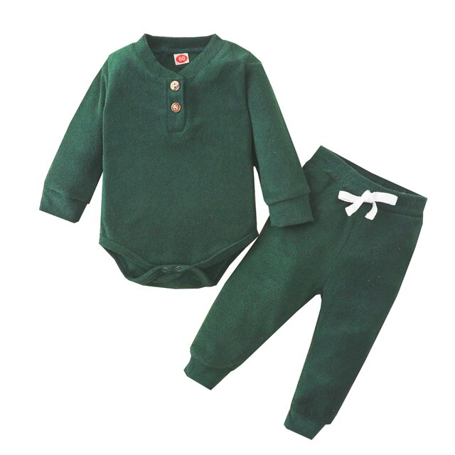 Zestaw ubrań dla niemowląt Ma & Baby 0-24M (chłopiec/dziewczynka) – miękkie spodnie z długim rękawem i szalonym Romper – jesienne i wiosenne stroje (D11) – NOWE! - Wianko - 13