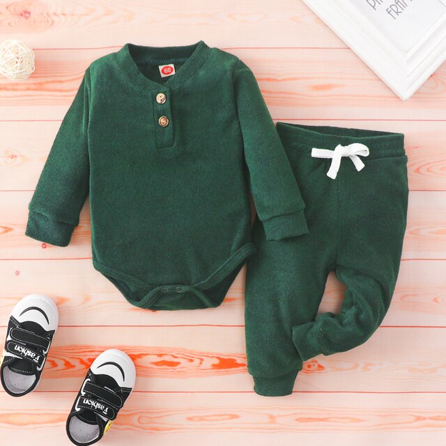 Zestaw ubrań dla niemowląt Ma & Baby 0-24M (chłopiec/dziewczynka) – miękkie spodnie z długim rękawem i szalonym Romper – jesienne i wiosenne stroje (D11) – NOWE! - Wianko - 14