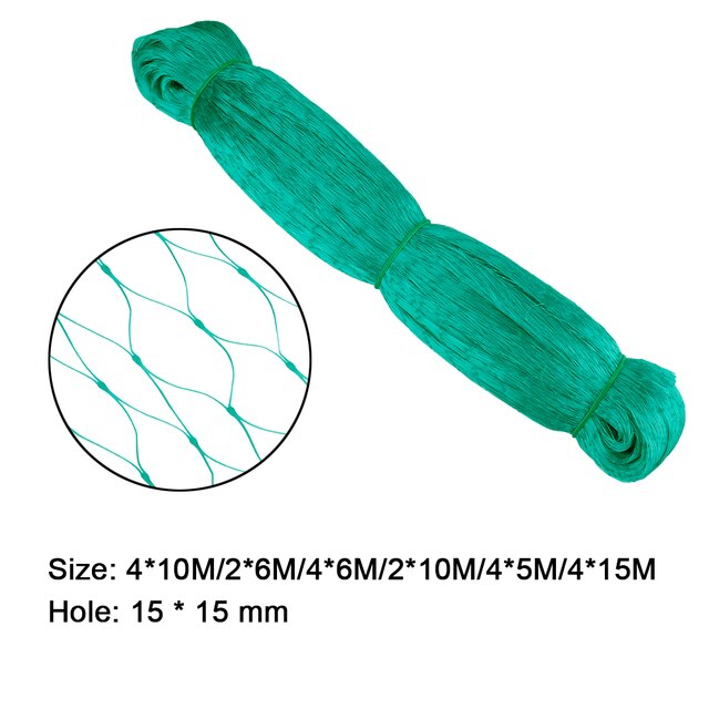 Ograniczająca Przestrzeń Siatka Ogrodowa: 4x10m; Przeciwdziała Ptakom, Kotom, Pieskom, Kurczakom, Rybom - Wianko - 3