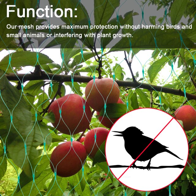 Ograniczająca Przestrzeń Siatka Ogrodowa: 4x10m; Przeciwdziała Ptakom, Kotom, Pieskom, Kurczakom, Rybom - Wianko - 5