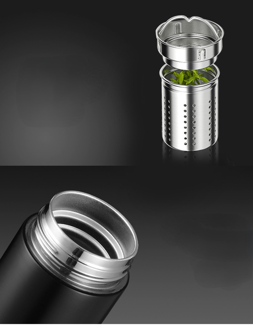 Kubek termiczny 500ml z wyświetlaczem LED - Smart Temperature Vacuum - butelka wody ze stali nierdzewnej do herbaty, kawy - kubek termiczny na podróże i do biura - Wianko - 22