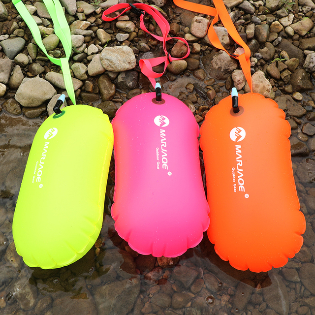 Nadmuchiwane pływające koło ratunkowe Float - torba sucha na powietrze, bezpieczna torba do sportów wodnych - Wianko - 7