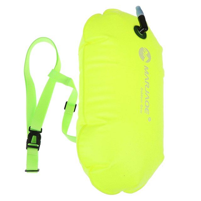 Nadmuchiwane pływające koło ratunkowe Float - torba sucha na powietrze, bezpieczna torba do sportów wodnych - Wianko - 15