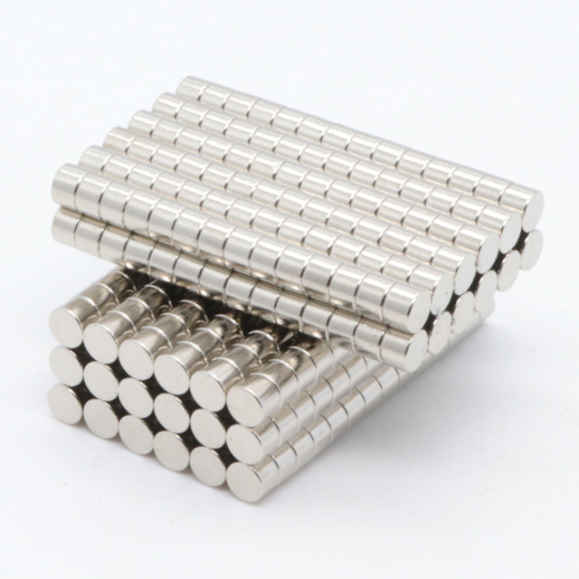 50-100 sztuk magnesów neodymowych N35 o wymiarach 4x3, 4x4, 4x5 i 4x6 mm - materiały magnetyczne - Wianko - 5