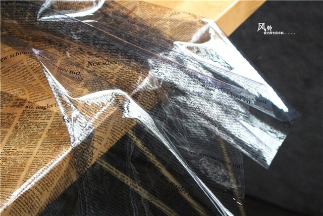Czarne angielskie litery - Drukowana wodoodporna tkanina PVC TPU do DIY płaszczy przeciwdeszczowych, toreb, dekoracji plastikowych i ubrań - Wianko - 8