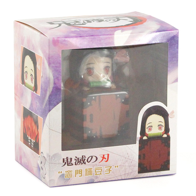 Figurka Tanjirou Kamado, Nezuko, Zenitsu Agatsuma - Model PVC, 3 szt./partia - Wianko - 1