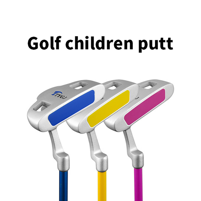 Kije golfowe dla dzieci Golf Junior z dwustronnym wałem stalowym dla 3-12 lat chłopców i dziewczynek - Wianko - 2