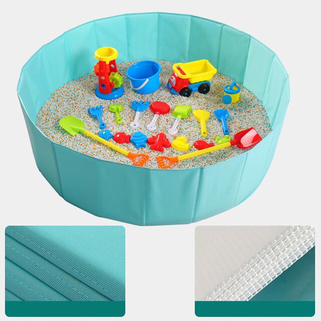 Kojec dla dzieci zabezpieczający basen, składany i wodoodporny - Wianko - 2
