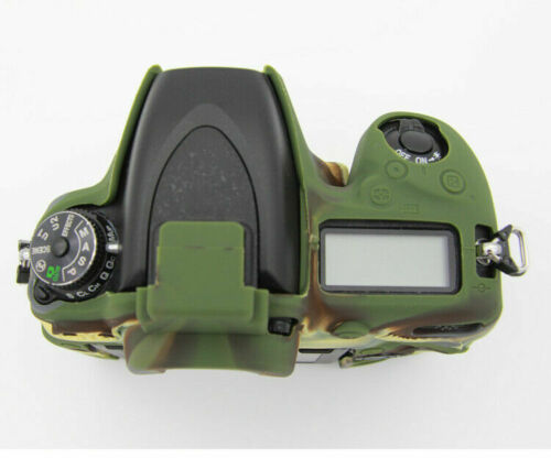 Miękka silikonowa gumowa torba do przechowywania aparatu cyfrowego Nikon D750, odporna na zarysowania, z pokrywą skrzynką w stylu skóry - Wianko - 4