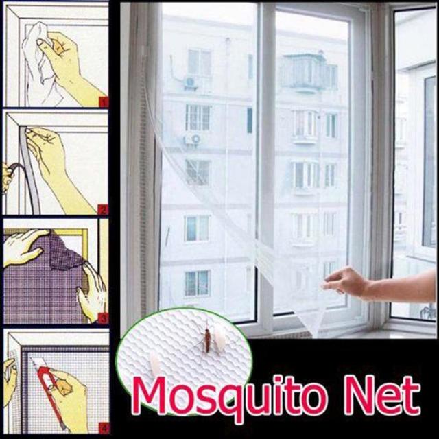 Nowa zasłona panelowa przeciw komarom, owadom, muchom i robakom - siatka na okno - Wianko - 3
