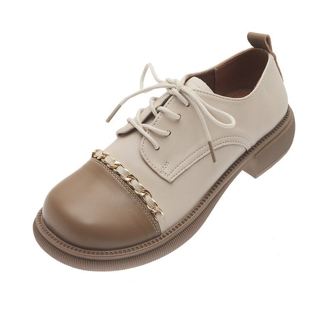 Mokasyny damskie New Arrival - buty skórzane na niskim słupku, styl rzymski - Wianko - 19