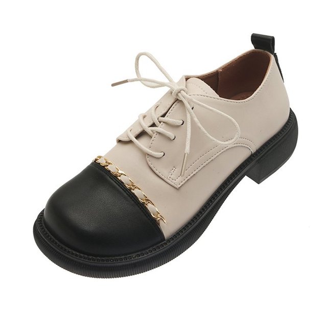 Mokasyny damskie New Arrival - buty skórzane na niskim słupku, styl rzymski - Wianko - 20