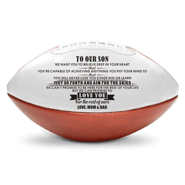 Męskie sportowe prezenty - Rugby i futbol amerykański: standardowy bal treningowy dla syna - Wianko - 1