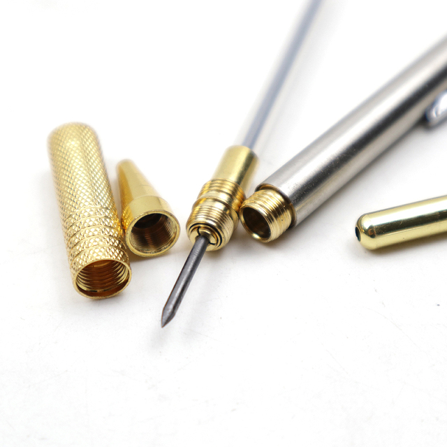 Metalowy ołówek automatyczny 2.0/3.0mm 2B wysokiej jakości dla prac stolarskich - Wianko - 8