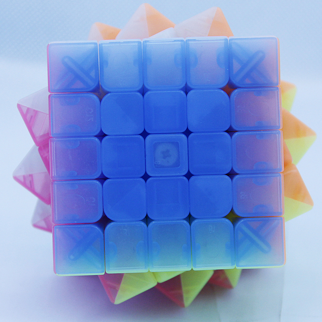 QYTOYS Qizheng S 5x5 galaretka kostka łamigłówka magia cubo piękna seria Qiyi 5x5x5 galaretki prędkość kostki - Wianko - 4