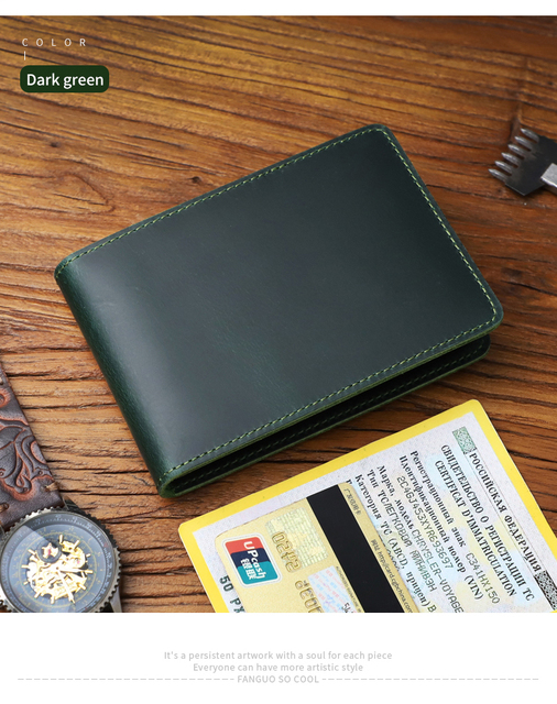 Etui na karty i dokumenty – uchwyt na dokumenty samochodowe i karty kredytowe z prawdziwej skóry w stylu retro - Wianko - 16