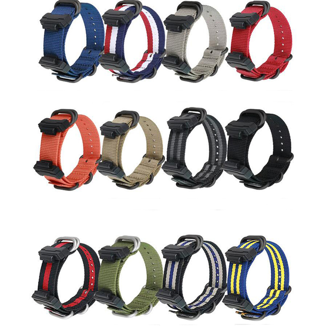 Pasek do zegarka Nylon Canvas 22mm dla Casio G-SHOCK GA110/DW G5600 - wymiana bransoletki z TPU adapterami - Wianko - 3
