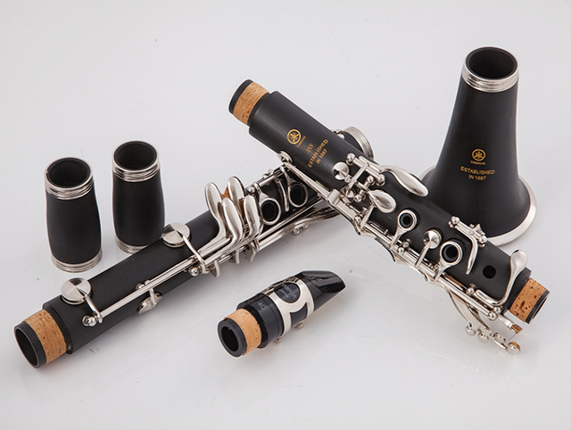 Klarnet 17 klucz Falling Tune B, wykonany w Japonii, korpus z bakelitu, instrument dęty drewniany - Wianko - 3