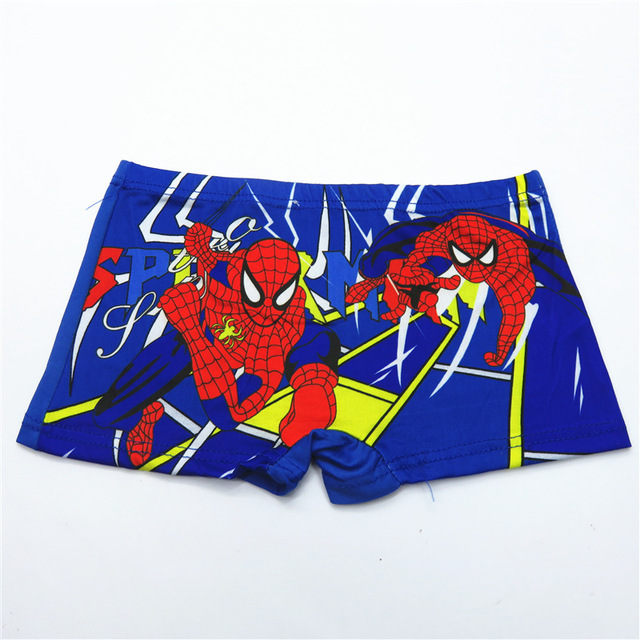 Chłopięce bokserki Spiderman Disney, 3 sztuki, miękkie majtki dla dzieci - Wianko - 2