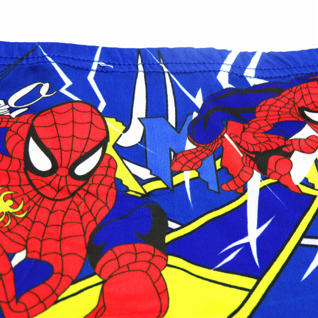 Chłopięce bokserki Spiderman Disney, 3 sztuki, miękkie majtki dla dzieci - Wianko - 4