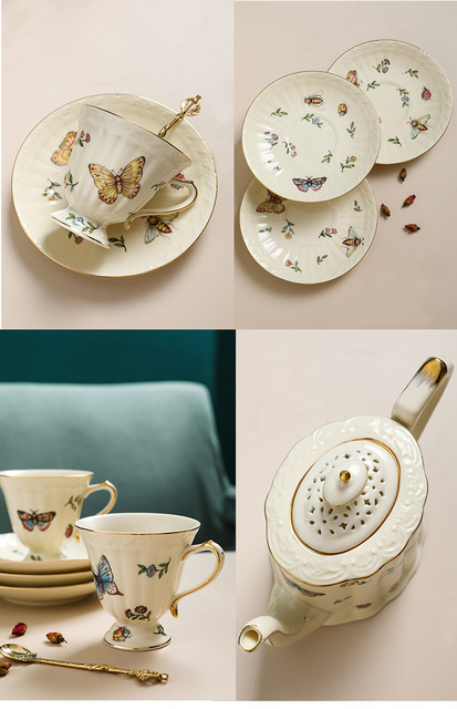 Ceramiczny dzbanek do herbaty w stylu angielskim Ware ogrzewający aromatyczne napoje - Wianko - 5