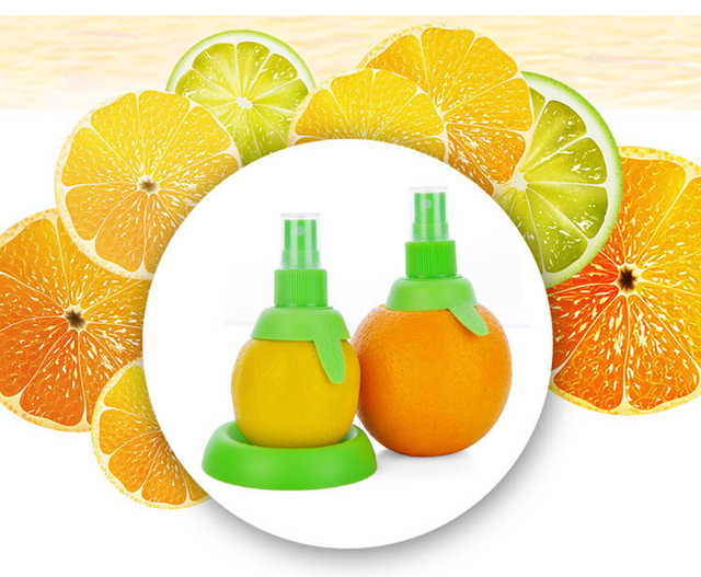Wyciskarka soków z dwoma rozmiarami w jednym opakowaniu - pomarańczowy sok cytryny, spray mgły - Wianko - 2