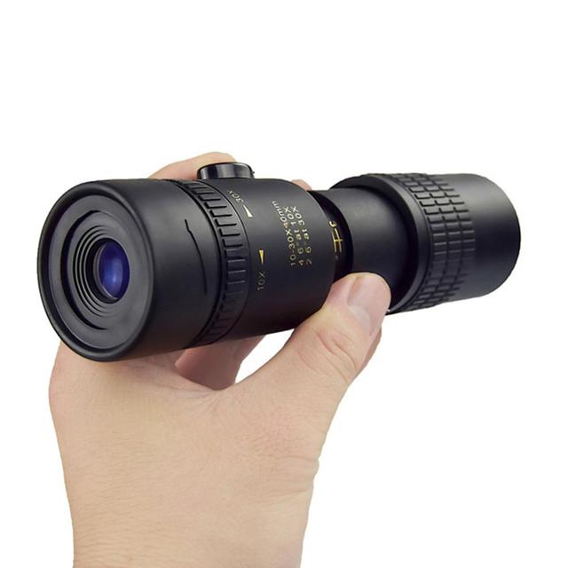 Monokular Zoom 4K 10-300X40 mm - Super teleobiektyw do podróży na plażę, obsługujący smartfony - Wianko - 3