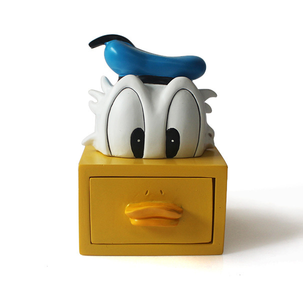 Figurka zabawkowa Mickey Mouse, Donald Duck, Stitch i Puchatek Disney - idealna dekoracja wnętrz dla dzieci - Wianko - 7