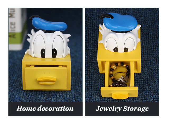 Figurka zabawkowa Mickey Mouse, Donald Duck, Stitch i Puchatek Disney - idealna dekoracja wnętrz dla dzieci - Wianko - 5