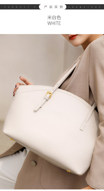 Nowa skórzana damska torba na ramię z dużą pojemnością i modnym designem w 2021 roku - Wianko - 12