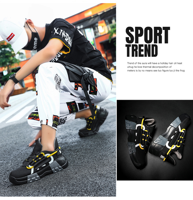 Kobiece buty sportowe męskie na platformie, białe, oddychające, w trendzie, zaprojektowane przez męskiego projektanta, dla mężczyzn - Wianko - 27