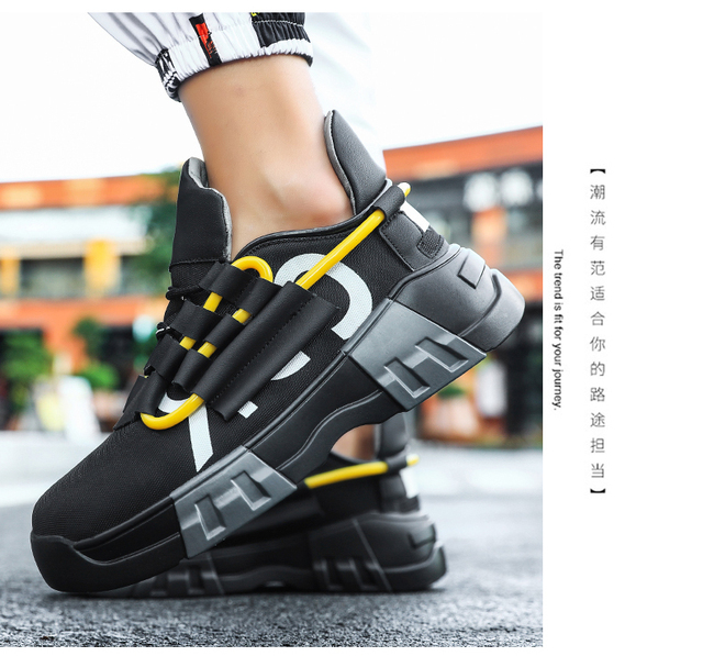 Kobiece buty sportowe męskie na platformie, białe, oddychające, w trendzie, zaprojektowane przez męskiego projektanta, dla mężczyzn - Wianko - 29