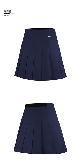PGM Spódnica golfowa jesień Casual plisowana, krótka spódnica sportowa dla kobiet - QZ071 - Wianko - 9