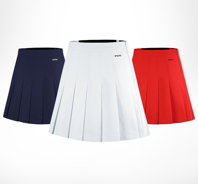 PGM Spódnica golfowa jesień Casual plisowana, krótka spódnica sportowa dla kobiet - QZ071 - Wianko - 5