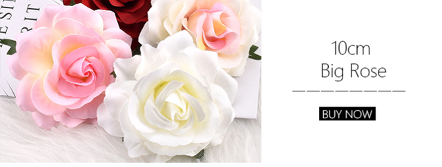 30 sztuk sztucznych kwiatów piwonii o wysokości 8cm z jedwabnej tkaniny do dekoracji ślubnych, scrapbookingu i rzemiosła - Wianko - 7