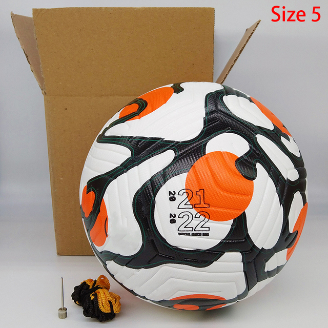 Piłka nożna 2021 rozmiar 5 do treningu, wysoka jakość PU bez szwów z własnym logo - Wianko - 5
