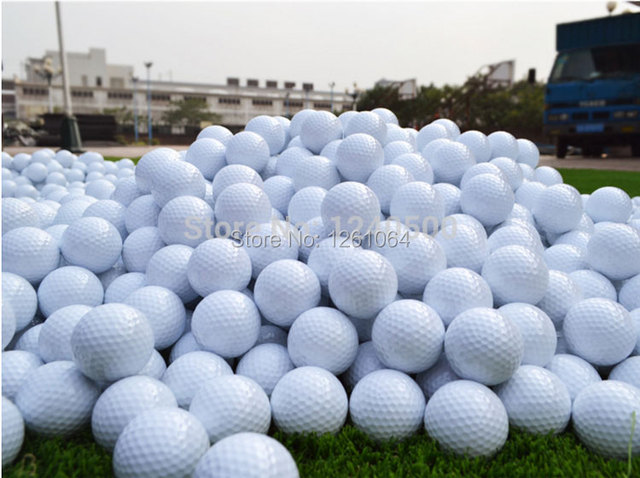 Nowe, 2-warstwowe kluby golfowe z 10 piłkami golfowymi - odległe treningowe, piłki meczowe, 10 sztuk/worek - Wianko - 3