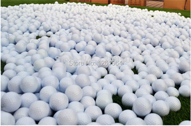 Nowe, 2-warstwowe kluby golfowe z 10 piłkami golfowymi - odległe treningowe, piłki meczowe, 10 sztuk/worek - Wianko - 4