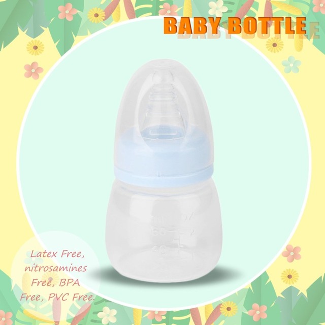 Butelka do karmienia niemowląt 0-18 miesięcy 60ML PP - sok, mleko - Nowość - Wianko - 2