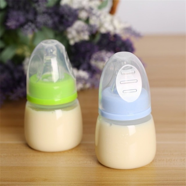 Butelka do karmienia niemowląt 0-18 miesięcy 60ML PP - sok, mleko - Nowość - Wianko - 3