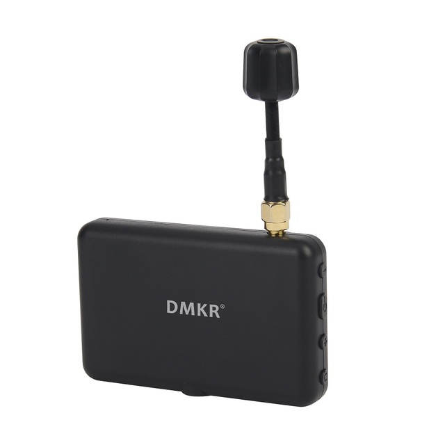DMKR 5.8G Mini Monitor FPV z wyświetlaczem 3.0 Cal LCD 16:9 NTSC/PAL, automatyczne wyszukiwanie, nagrywanie wideo dla dronów FPV - Wianko - 12