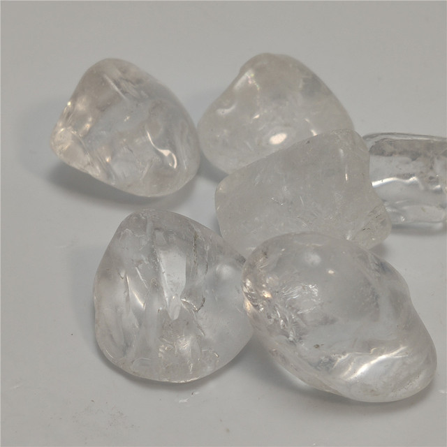 Kamienie kwarcowe polerowane do akwarium - uzdrawiające kryształy Fen Shui i Reiki - Wianko - 8