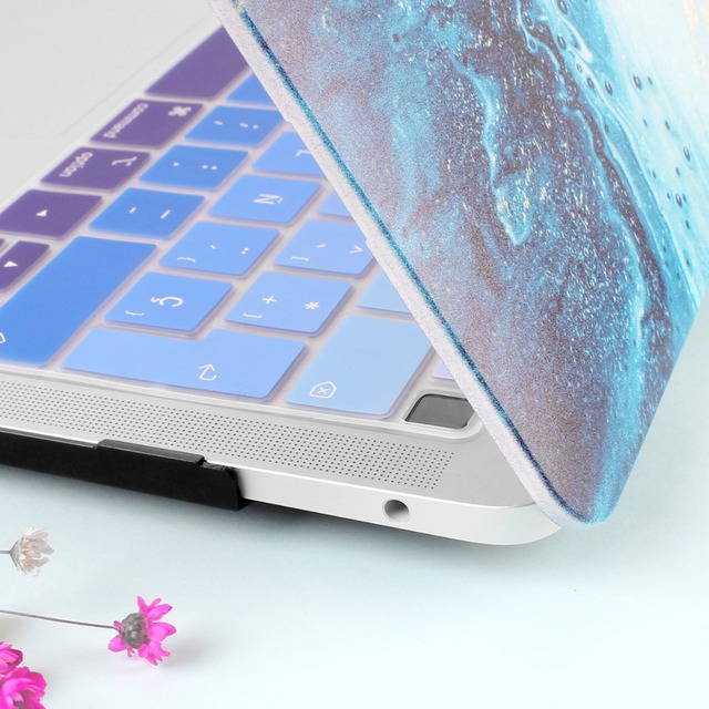 Etui na laptopa do MacBook Air 13, Pro 13/15 (pasek dotykowy 2020) i mac book 12/15 (2019), twarda skorupa - Wianko - 49