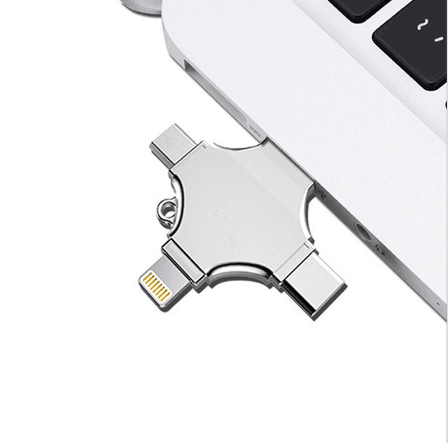 Pendrive 64 GB USB Flash USB-C Typ C, pamięć kij dla iPhone, IOS, telefon, Micro OTG, Cle USB 3.0 - Wianko - 21