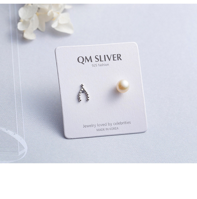 Kolczyki ze srebra wysokiej próby 925 ze sztyftem i naturalną perłą słodkowodną dla kobiet - Wianko - 10