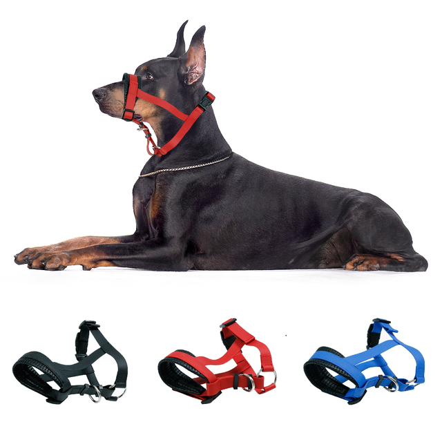 Regulowany miękki kaganiec dla psów - silny, PVC, dla średnich i dużych ras, zapewniający komfort i bezpieczeństwo - Wianko - 4