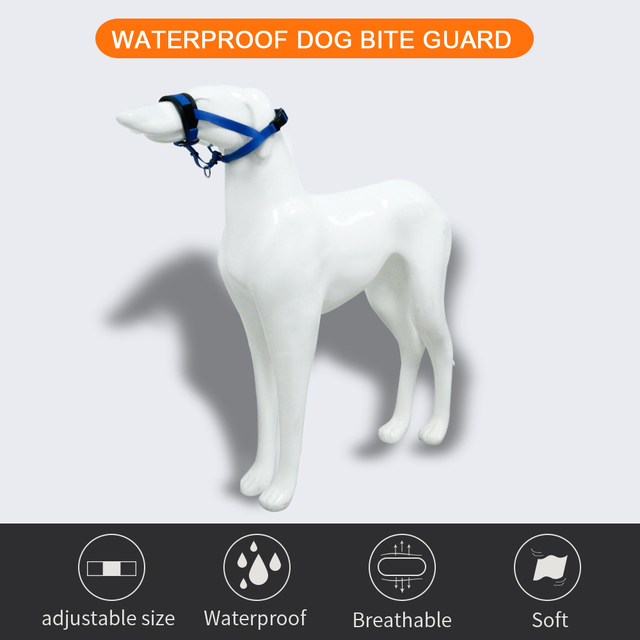 Regulowany miękki kaganiec dla psów - silny, PVC, dla średnich i dużych ras, zapewniający komfort i bezpieczeństwo - Wianko - 6