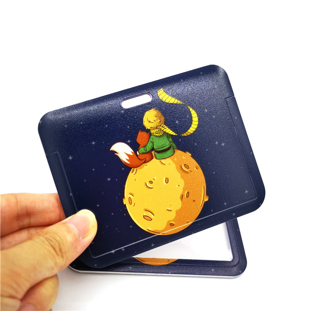 Taśma tapicer. Mały książę księżyc Fox – smycz identyfikator + pokrywa dla kart + torba - Wianko - 23