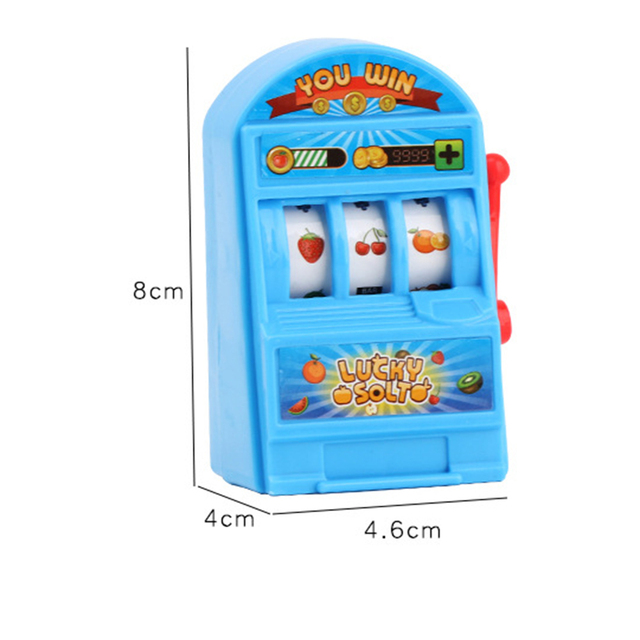Mini automat do gier Lucky Jackpot - zabawka antystresowa dla dzieci, śmieszna gadżetowa maszyna Bank, replika prezentu świątecznego - Wianko - 12